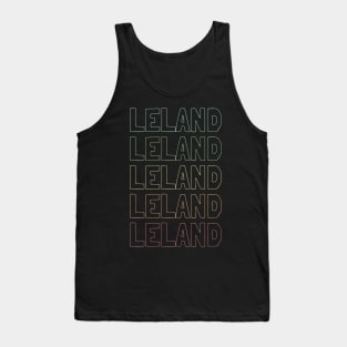 Leland Name Pattern Tank Top